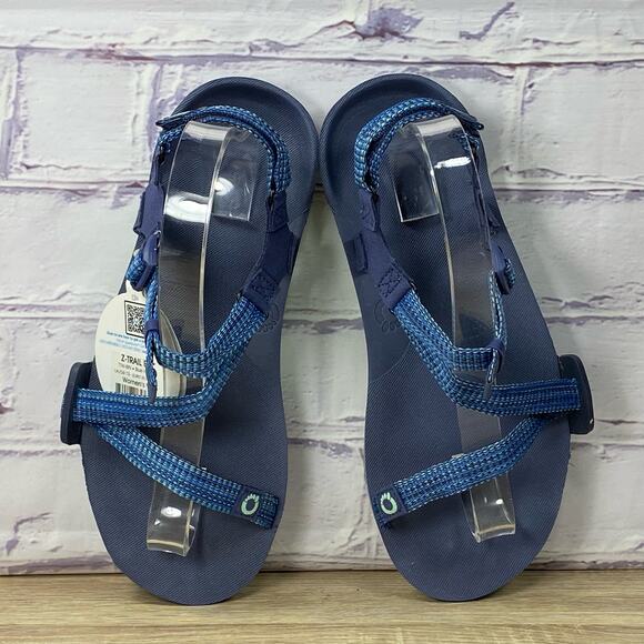 Xero Shoes Z-Trail EV Sandals Women's Size 8 Blue Indigo Barefoot Trail Hiking - Picture 5 of 8